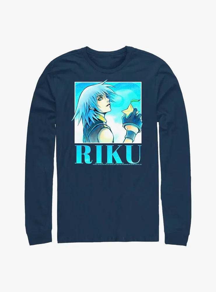 Disney Kingdom Hearts Riku Heartthrob Long-Sleeve T-Shirt