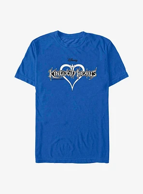 Disney Kingdom Hearts Black And White Logo T-Shirt