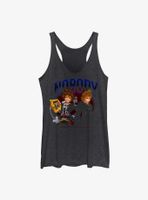 Disney Kingdom Hearts Nobody Circle Womens Tank Top