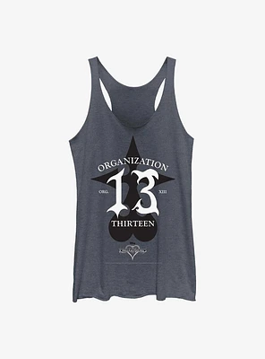 Disney Kingdom Hearts Organization Thirteen Womens Tank Top