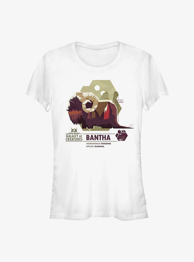 Star Wars: Galaxy Of Creatures Bantha Species Girls T-Shirt