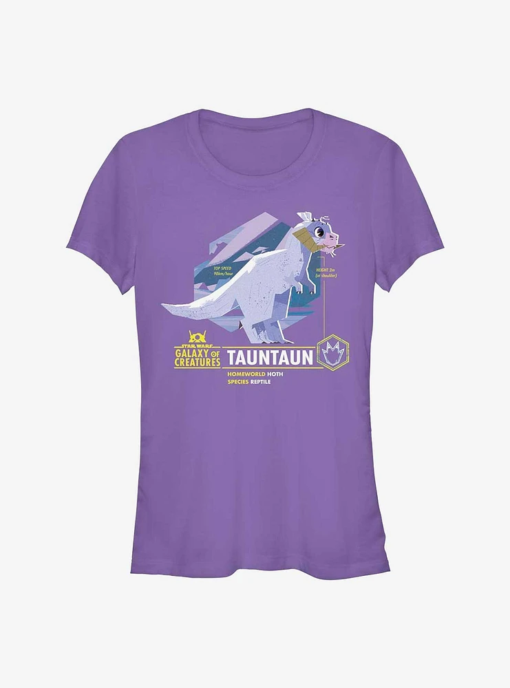 Star Wars: Galaxy Of Creatures Tauntaun Species Girls T-Shirt