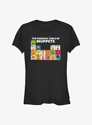Disney The Muppets Periodic Table Of Girls T-Shirt
