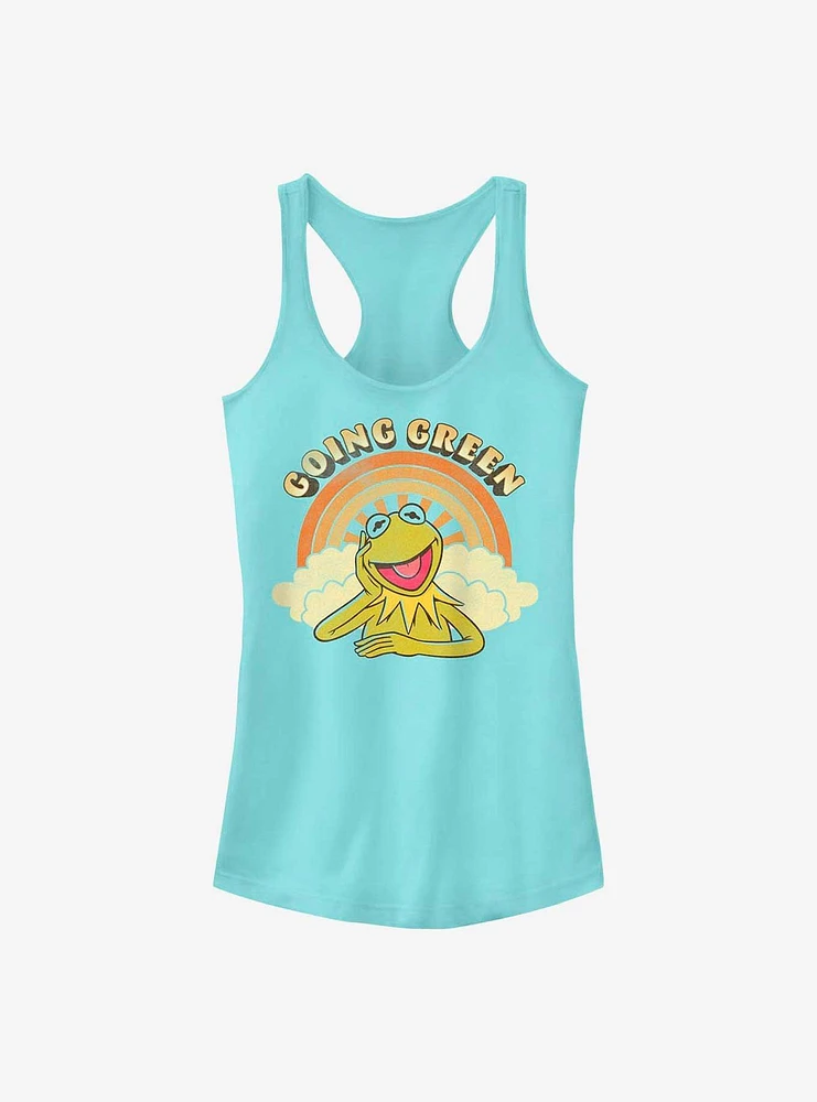 Disney The Muppets Green Kermit Girls Tank