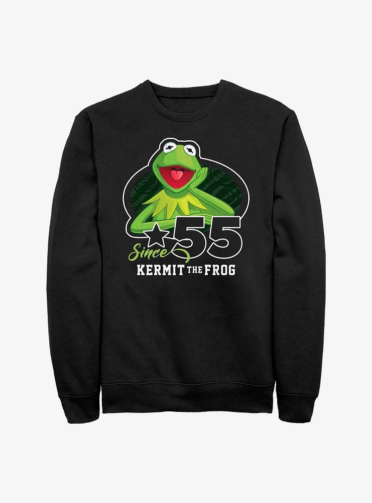 Disney The Muppets Kermit Green Since Sweatshirt