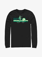 Disney The Muppets Kermit Green Stripes Long Sleeve T-Shirt