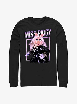 Disney The Muppets Miss Piggy Glam Long Sleeve T-Shirt