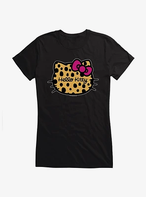 Hello Kitty Jungle Paradise Animal Logo Girls T-Shirt