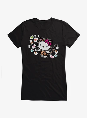 Hello Kitty Jungle Paradise Animal Spots Girls T-Shirt