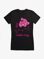 Hello Kitty Jungle Paradise Pink Logo Girls T-Shirt