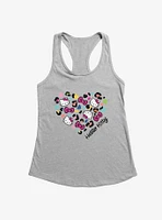 Hello Kitty Jungle Paradise Spotted Heart Girls Tank