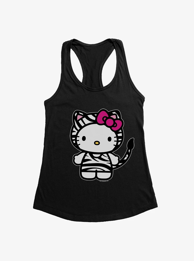 Hello Kitty Jungle Paradise Zebra Print Girls Tank