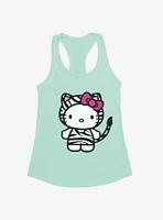 Hello Kitty Jungle Paradise Zebra Print Girls Tank