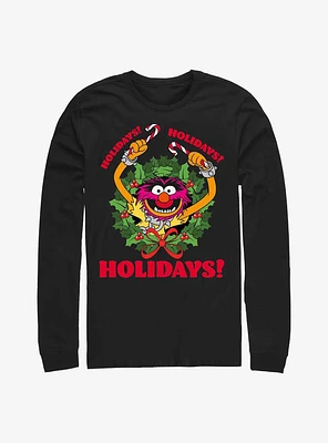 Disney The Muppets Animal Holiday Long Sleeve T-Shirt