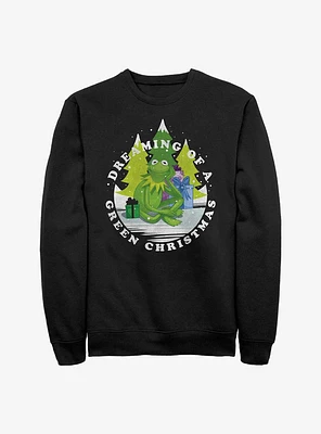 Disney The Muppets Green Christmas Sweatshirt