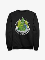 Disney The Muppets Green Christmas Sweatshirt