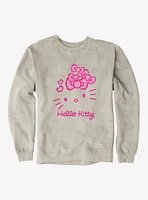 Hello Kitty Jungle Paradise Pink Logo Sweatshirt