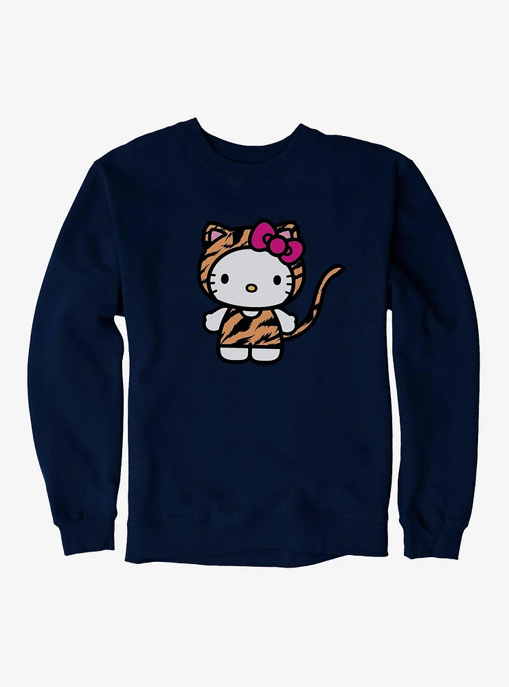 Hello Kitty Jungle Paradise Tiger Stripes Sweatshirt