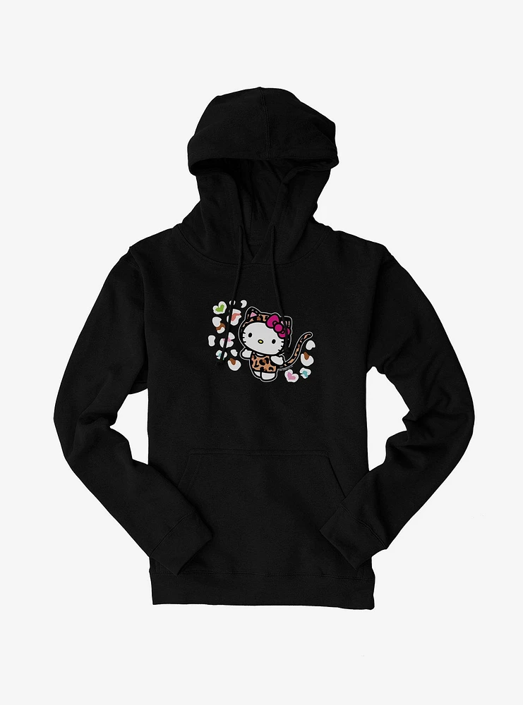 Hello Kitty Jungle Paradise Animal Spots Hoodie