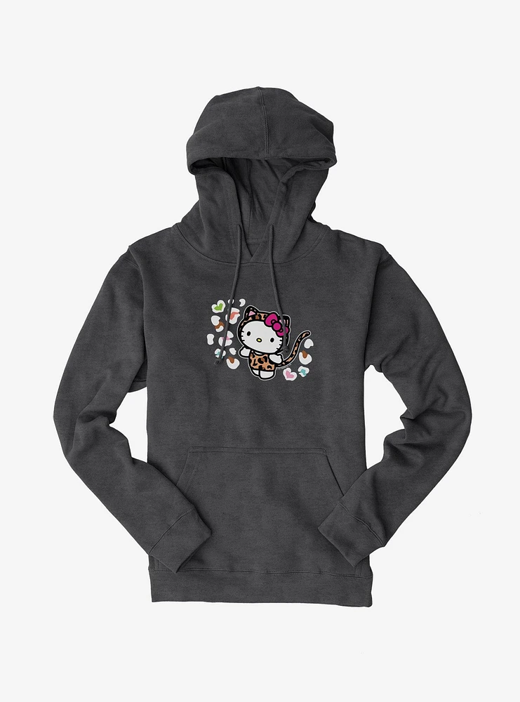 Hello Kitty Jungle Paradise Animal Spots Hoodie