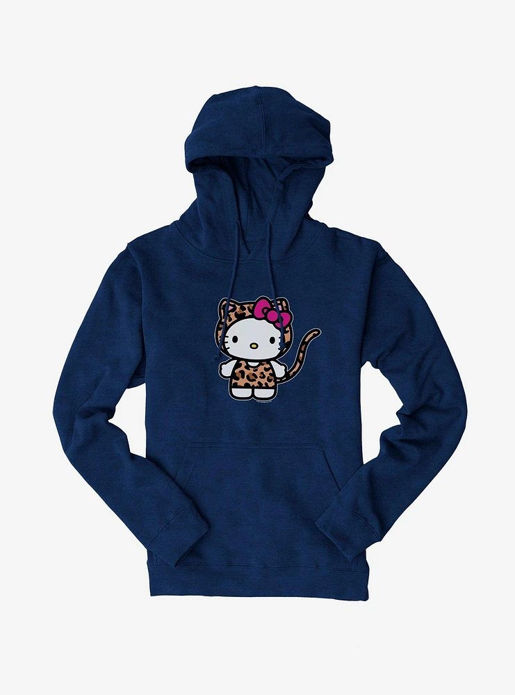 Hello Kitty Jungle Paradise Leopard Costume Hoodie