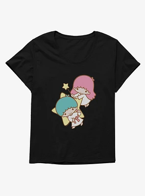 Little Twin Stars Waving Girls T-Shirt Plus