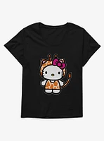 Hello Kitty Jungle Paradise Giaraffe Girls T-Shirt Plus