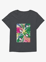 Hello Kitty Jungle Paradise Poster Girls T-Shirt Plus
