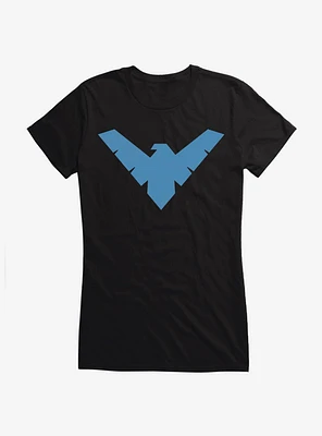 DC Comics Batman Nightwing Logo Girls T-Shirt