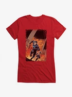 DC Comics Batman Burning City Girls T-Shirt