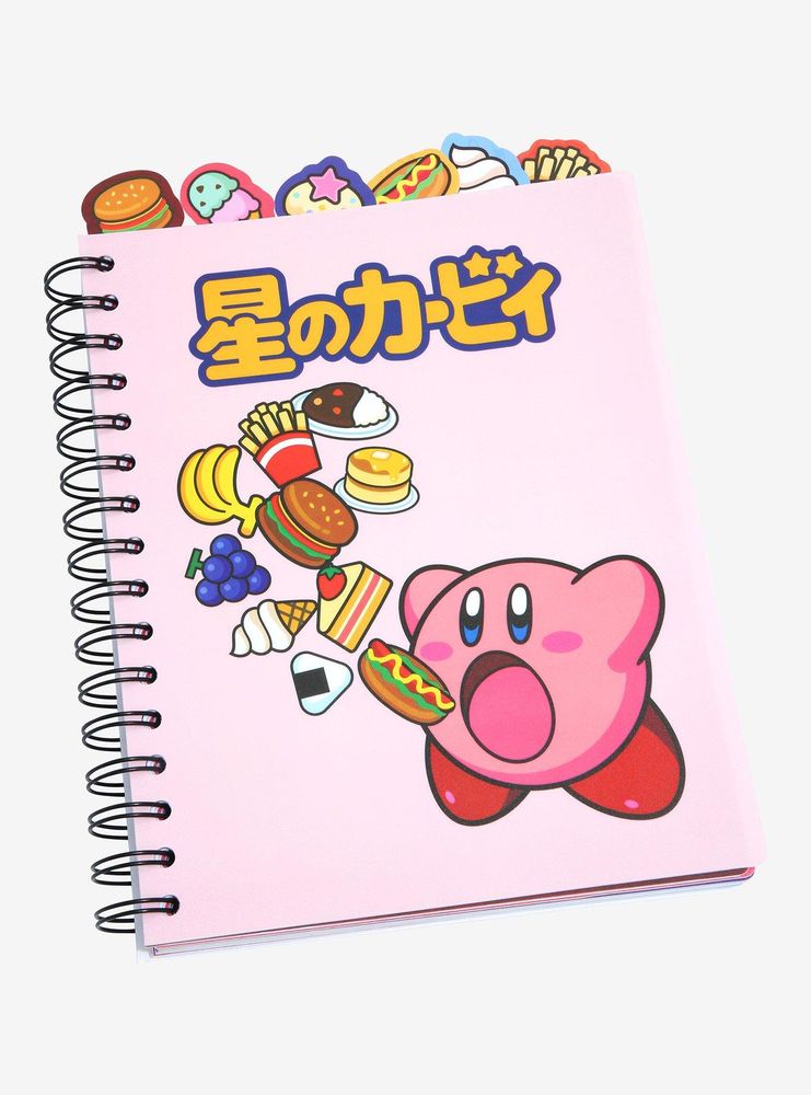 Nintendo Kirby Food Tab Journal - BoxLunch Exclusive