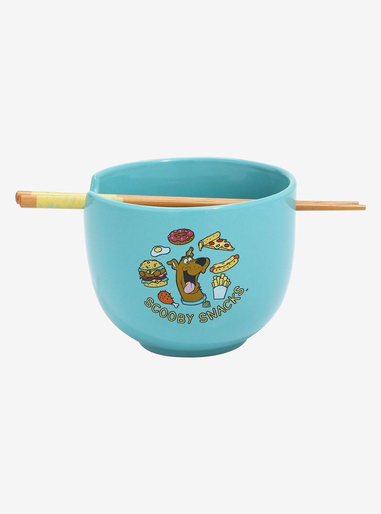 Scooby-Doo Scooby Snacks Ramen Bowl with Chopsticks
