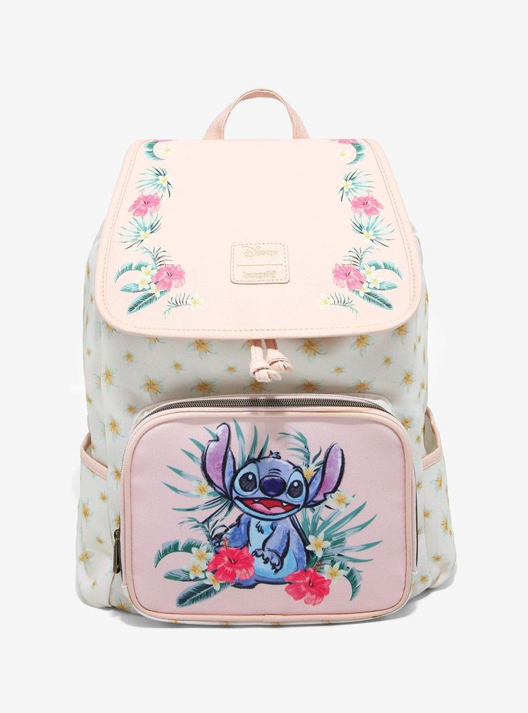 Loungefly Disney Lilo & Stitch Tropical Slouch Backpack