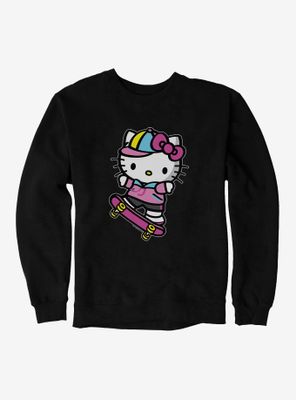 Hello Kitty Skateboard Sweatshirt