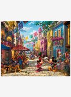 Disney Mickey Mouse Mickey And Minnie In Mexico 11" X 14" Art Print