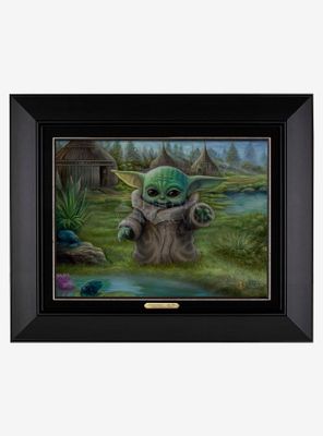 Star Wars The Mandalorian Child'S Play 12" X 16" Canvas Classics