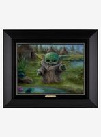 Star Wars The Mandalorian Child'S Play 12" X 16" Canvas Classics