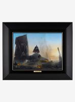 Star Wars The Mandalorian Undeterred 12" X 16" Canvas Classics