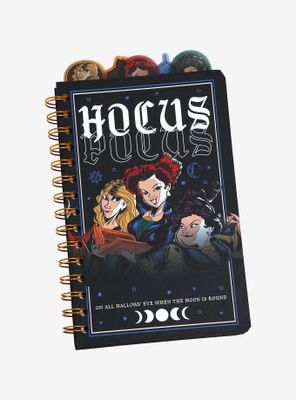 Disney Hocus Pocus Cartoon Portrait Tab Journal - BoxLunch Exclusive 