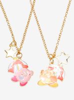 Kirby Waddle Dee Umbrella Best Friend Necklace Set