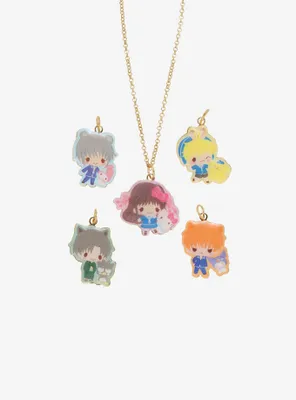Fruits Basket X Hello Kitty And Friends Interchangeable Charm Necklace