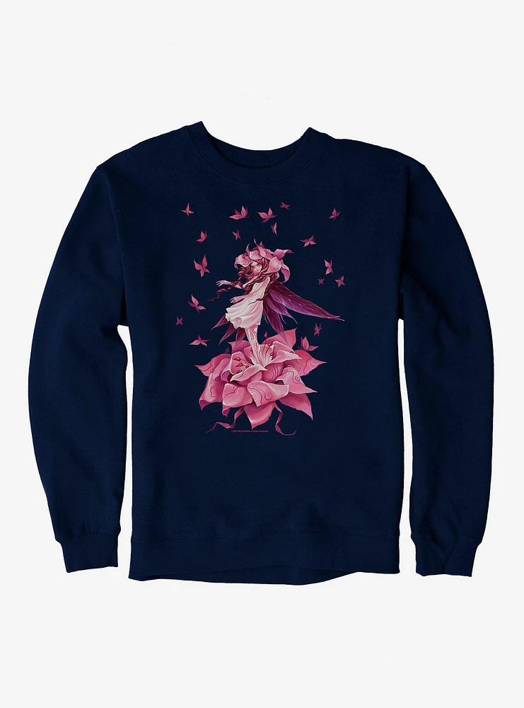 Fairies By Trick Pink Blossom Fairy Sweatshirt