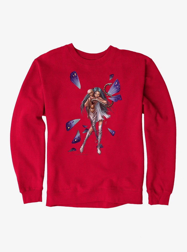 Fairies By Trick Snake Fairy Sweatshirt