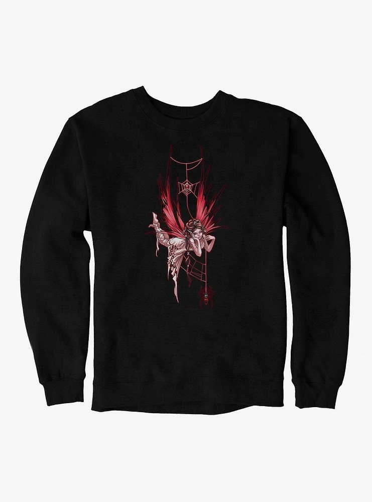 Fairies By Trick Spider Web Fairy Sweatshirt