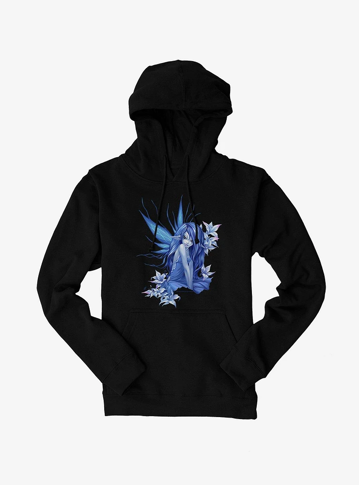 Fairies By Trick Blue Wing Hoodie