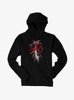 Fairies By Trick Red Rose Fairy Hoodie