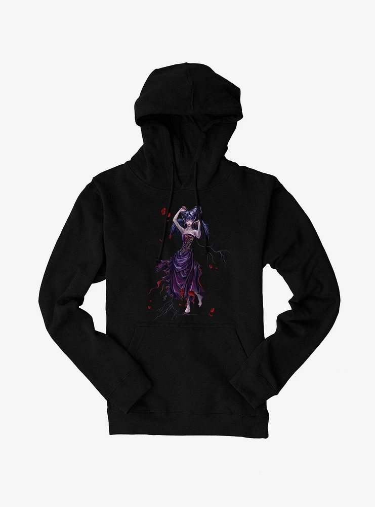 Fairies By Trick Drippy Roses Fairy Hoodie