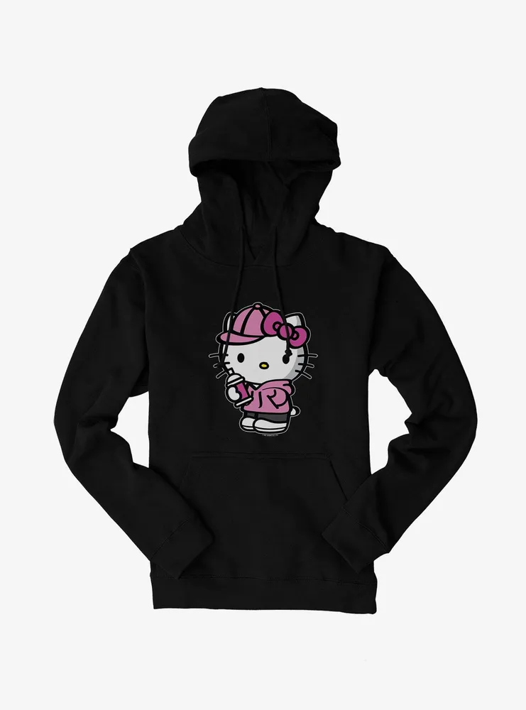 Hello Kitty Pink Front Hoodie