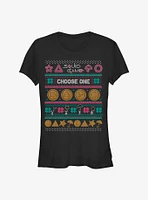 Squid Game Dagalog Cookie Ugly Sweater Girls T-Shirt