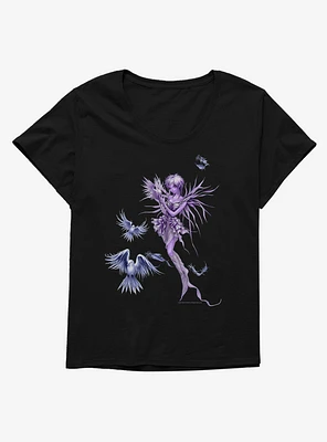 Fairies By Trick Dove Fairy Girls T-Shirt Plus